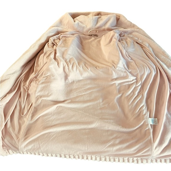 PRETTY YOU LONDON DREAMS WOMEN’S SOFT PINK LUXURIOUS ROBE SIZE S/M - Picture 9 of 12